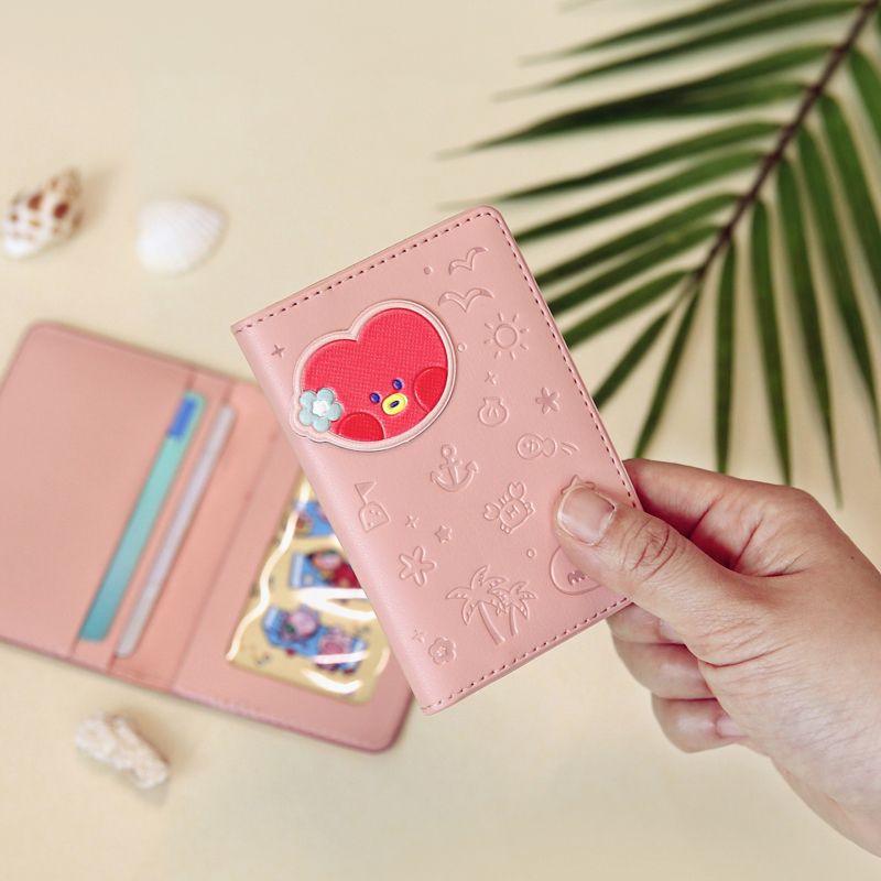 BT21 Leather Patch CASE CASE VACANCE OFFICIAL Goods