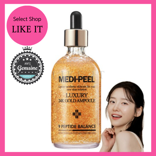 MEDI-PEEL Pure Gold 24K Ampoule 100ml | Shipping from Korea | Korea Beauty