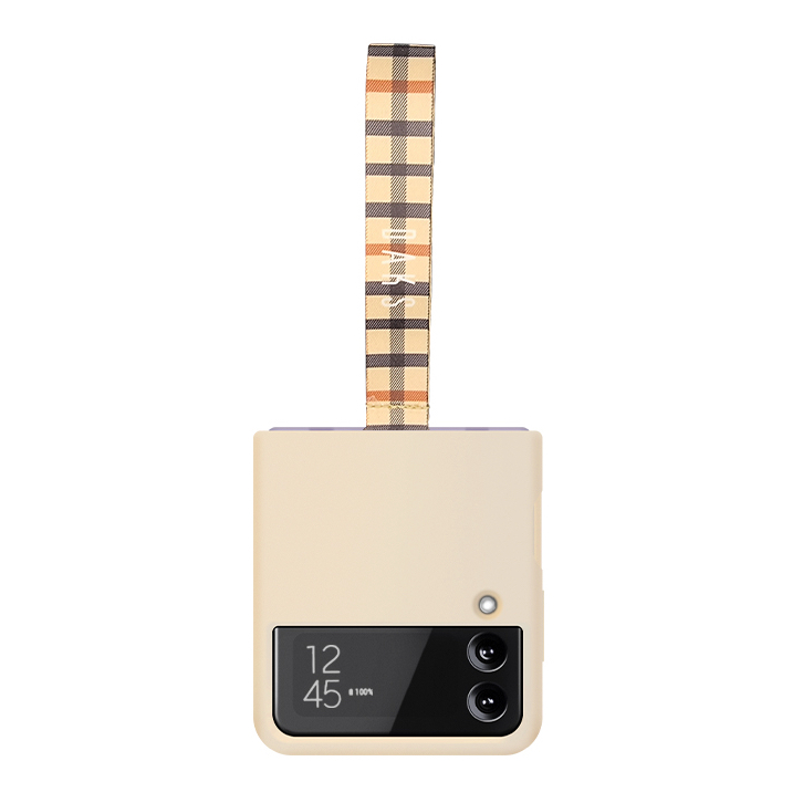 Dây đeo hợp tác samsung tương thích cho z flip 4 vỏ silicon có ring / flip4 kitty jill stuart dads national geography pepsi