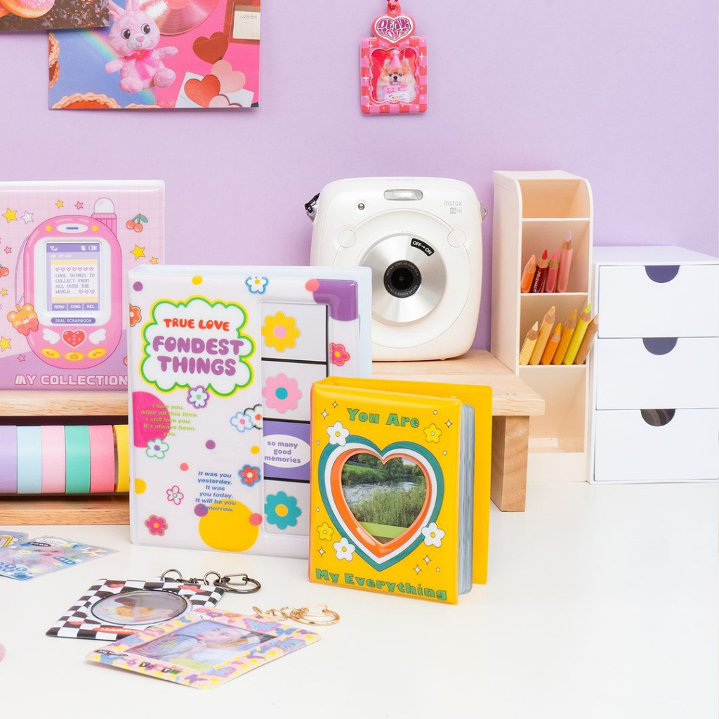 DAISO Sổ Sưu Tầm 10 / 128 Ngăn Mini