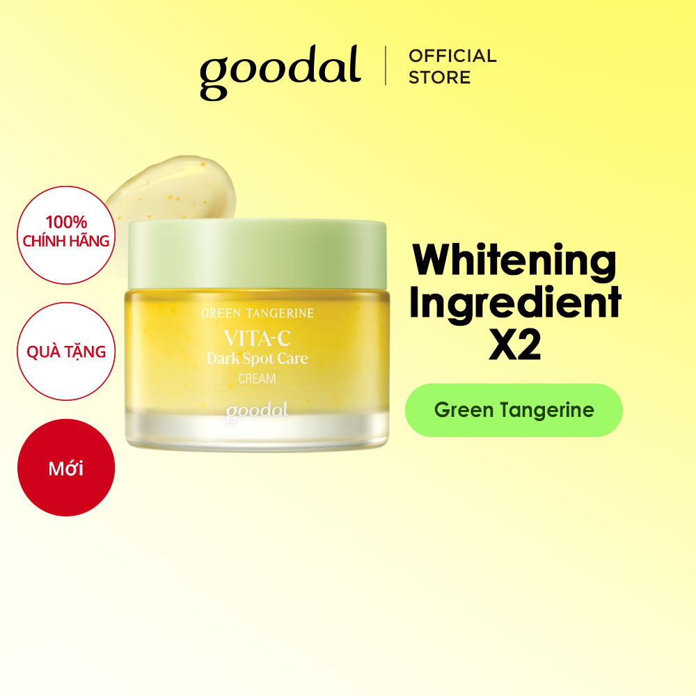 Kem dưỡng da Goodal Green Tangerine Vita C loại bỏ đốm đen làm sáng da 50ml