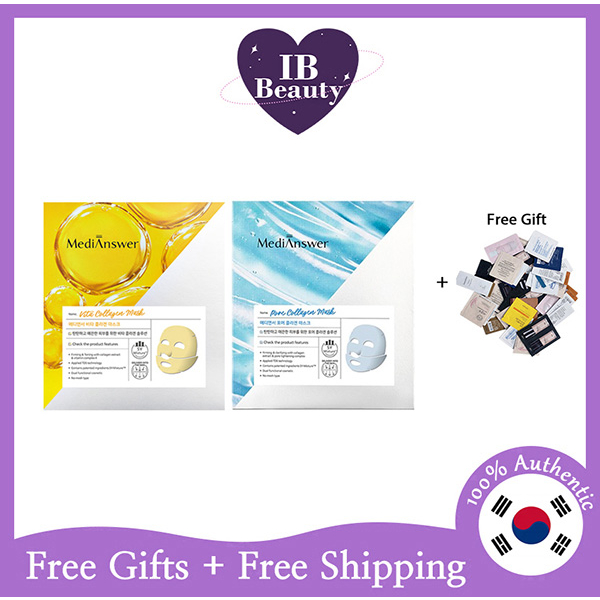 Set 5 Mặt Nạ Collagen 37g Thu Nhỏ Lỗ Chân Lông MediAnswer