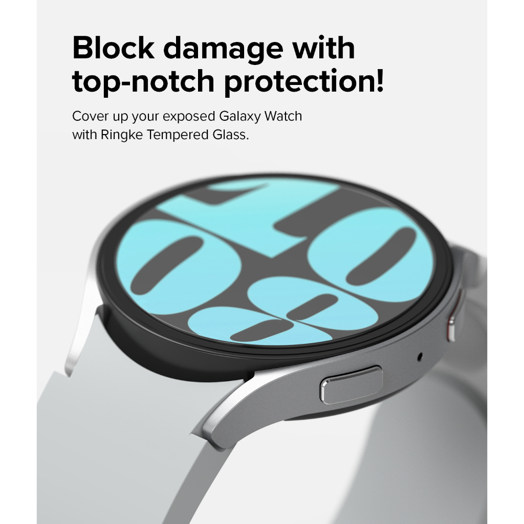 RINGKE Kính Cường Lực Bảo Vệ Màn Hình Chống Trầy Cho Galaxy Watch 6 40mm