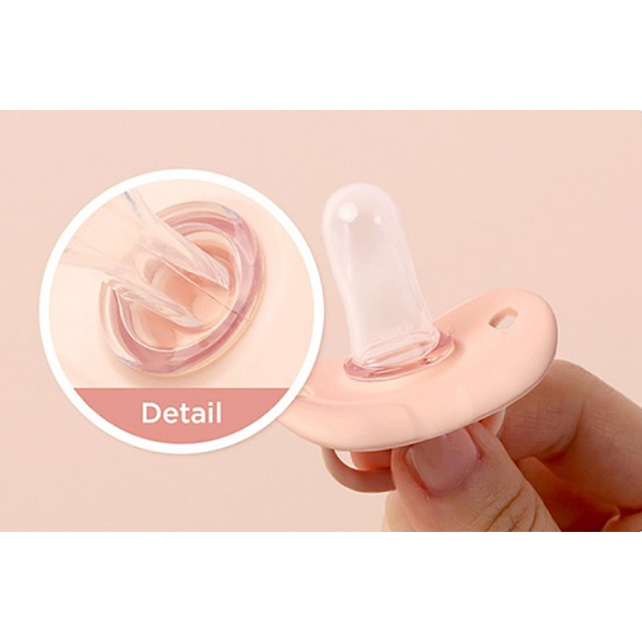 T.i ngậm Silicon UPIS Premium 2 màu, 2 size cho bé