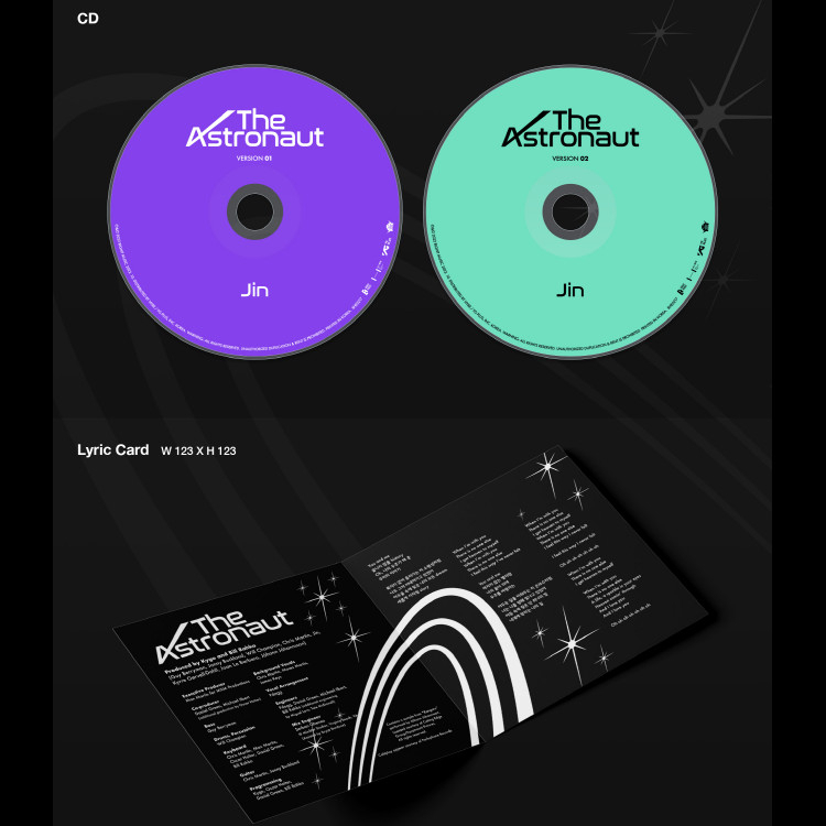 Album Hybe Labels BTS Jin The Astronaut