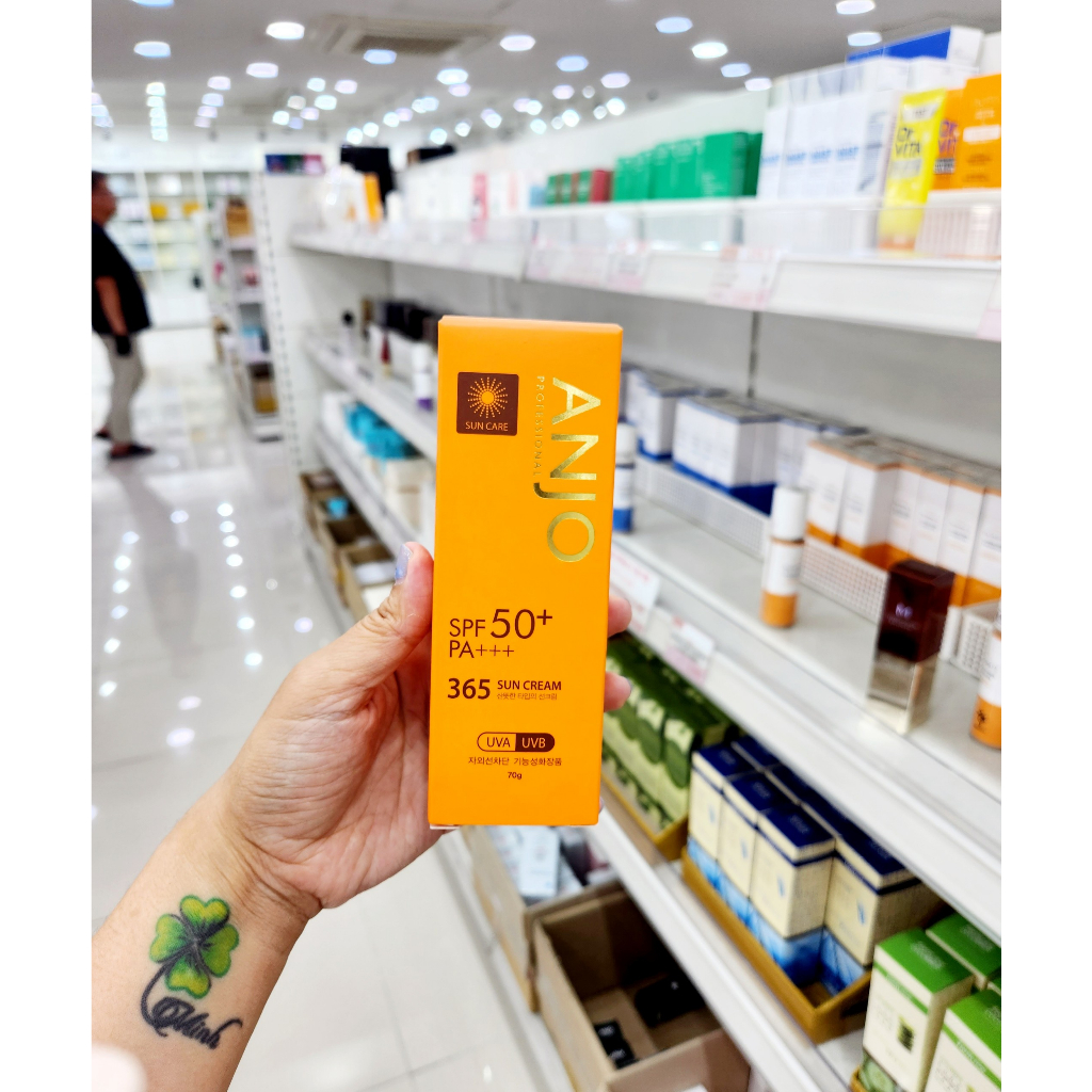 Kem Chống Nắng Anjo 365 SPF 50 + PA + + + 70g