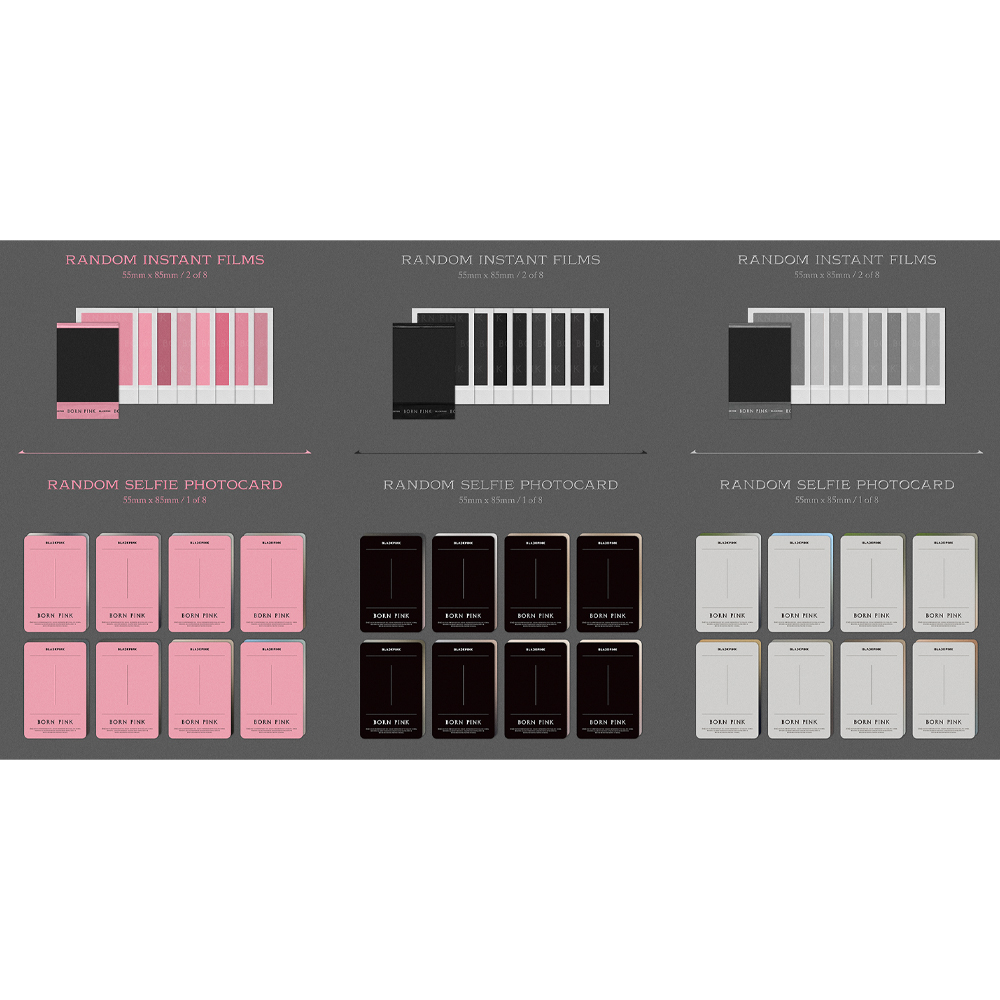 Set hộp album BLACKPINK Born Pink thứ 2