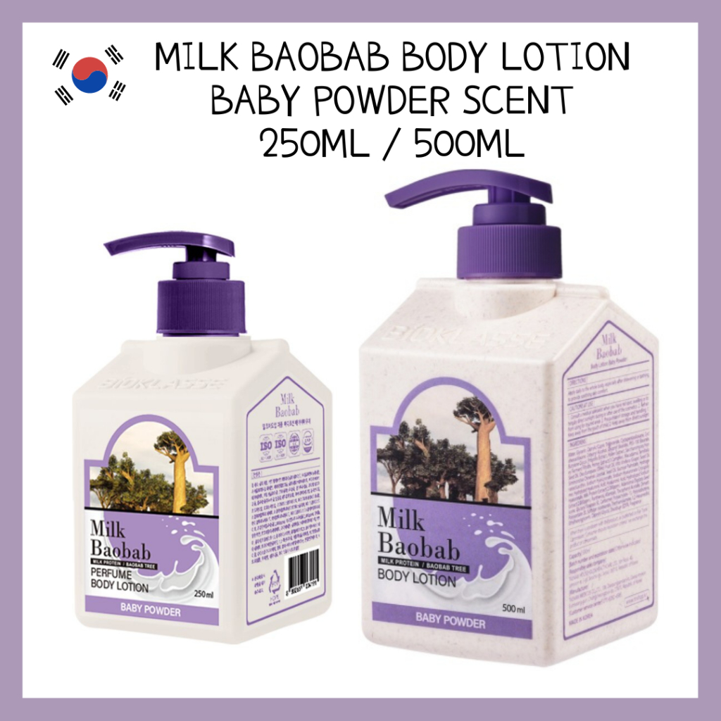 Sữa Dưỡng Thể Hương Nước Hoa BAOBAB 250ml / 500ml / Sản Xuất Tại Hàn Quốc