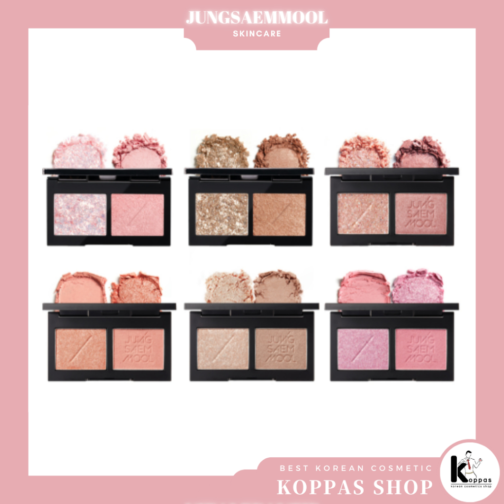2023 New Phấn Mắt JUNGSAEMMOOL Refining Eyeshadow Double 5~6g Chất Lượng Cao
