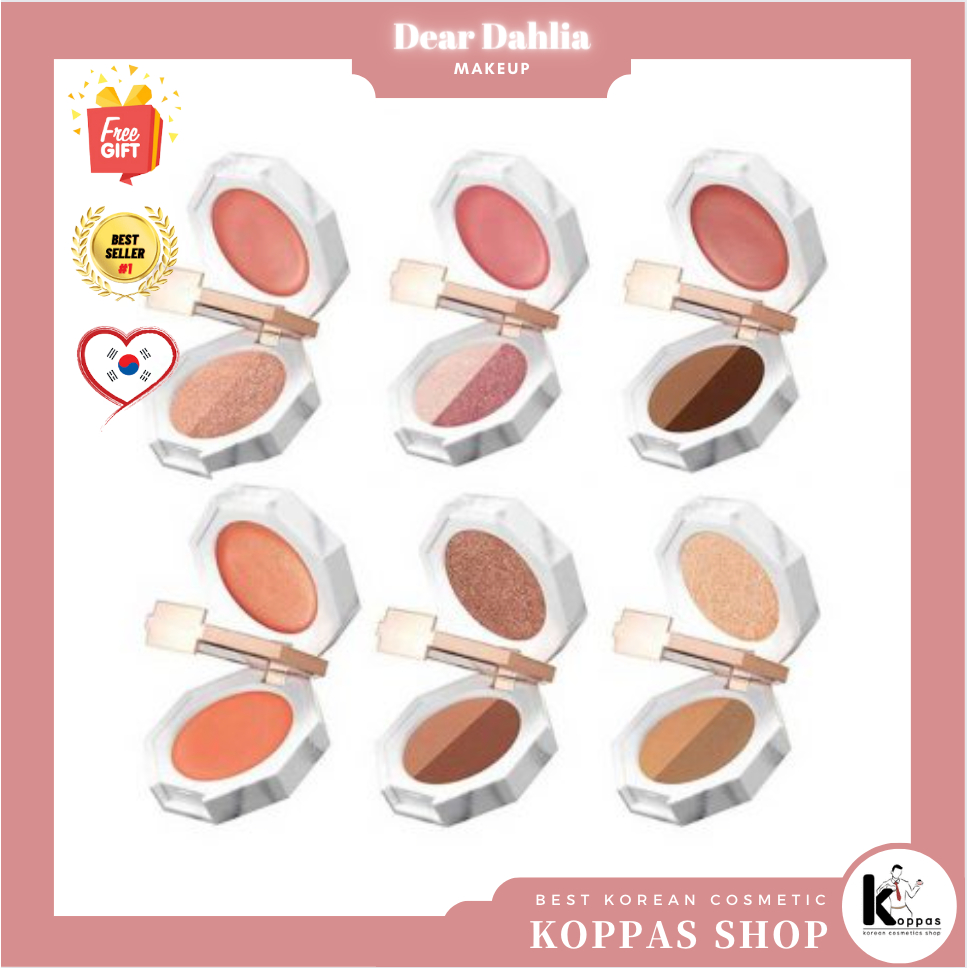 Paradise Dual Palette Bảng Phấn Mắt Hai Màu 4g Dear Dahlia