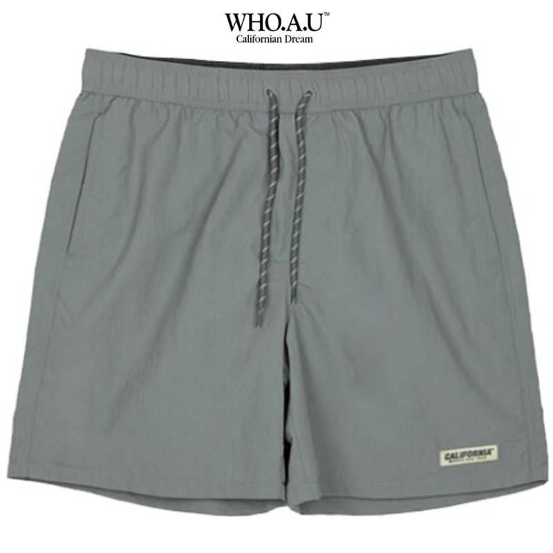 Quần short WHO.A.U WHTHC2511U lưng thun dây sting CALIFORNIA 1849 100% Nylon
