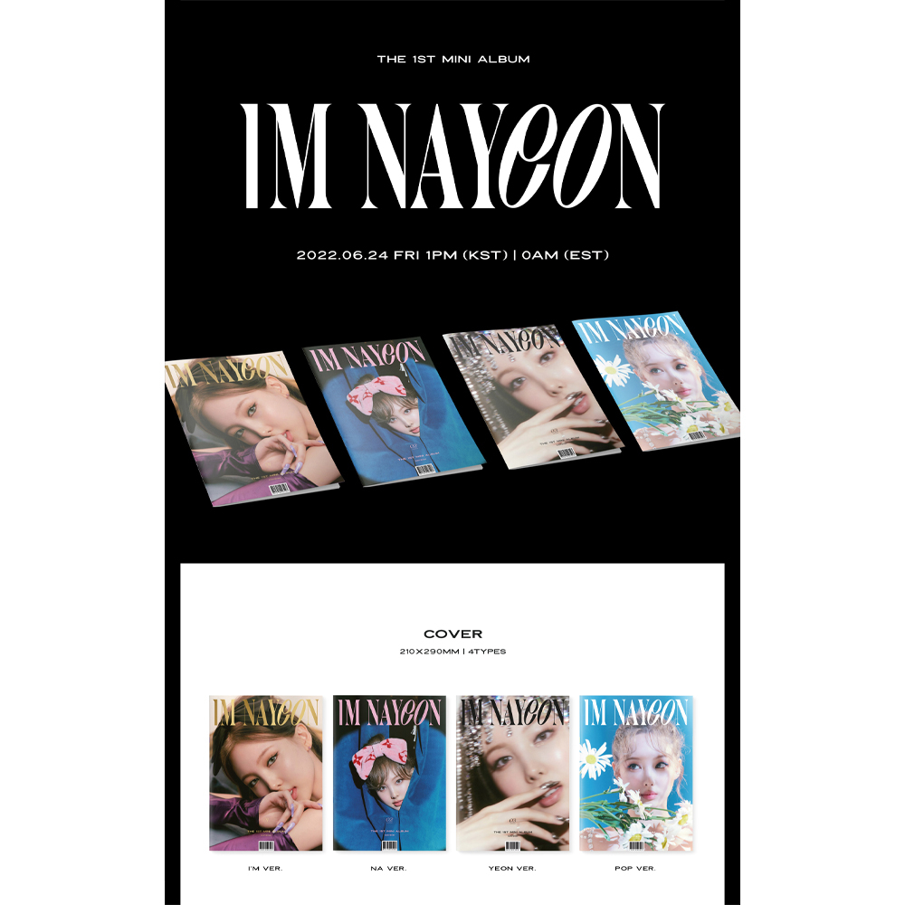 Mini album đầu tay JYP Entertainment TWICE Nayeon - Im Nayeon