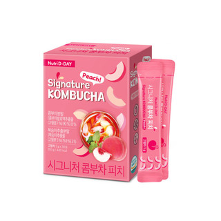 Hàn quốc nutri d-day chữ ký kombucha đào 5g x 30 gói
