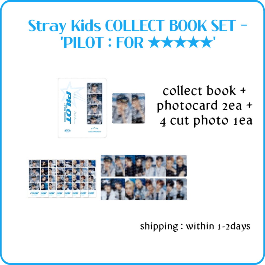 [STRAY KIDS _ Fan meeting MD] BỘ SÁCH SƯU TẬP Stray Kids - 'PILOT: FOR ★★★★★'