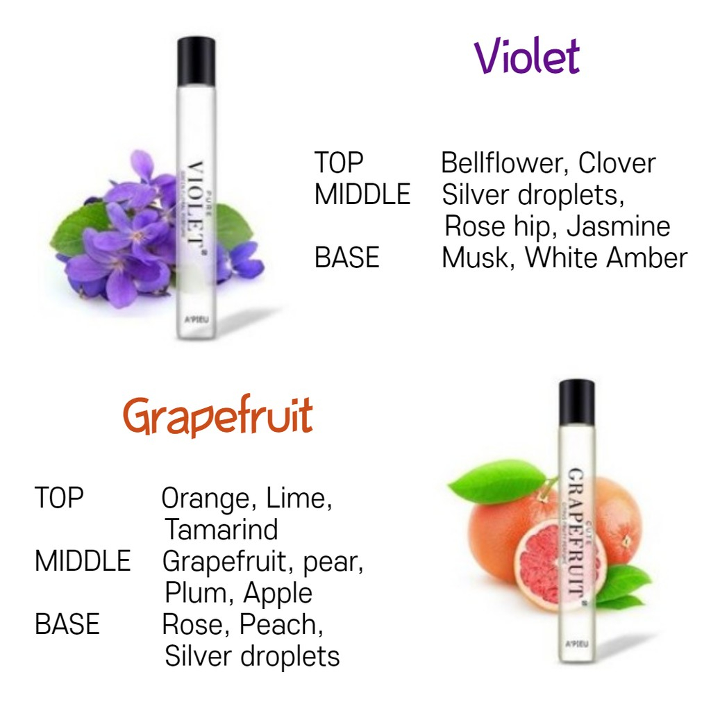 Nước hoa a'pieu my handy roll-on 10ml