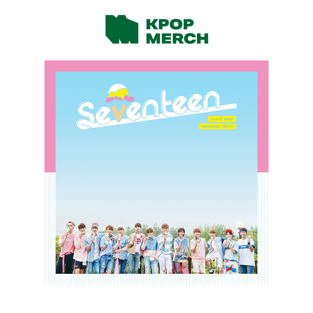 Album đầu tay Hybe Labels seventeen Love Letter bao bì mới
