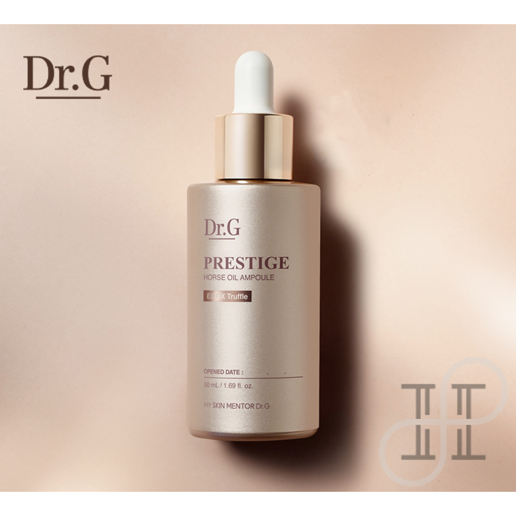 🇰🇷 Dr.G PRESTIGE HORSE OIL AMPOULE Tinh Dầu Ngựa Uy Tín Dưỡng Ẩm Làm Dịu Da 80ml