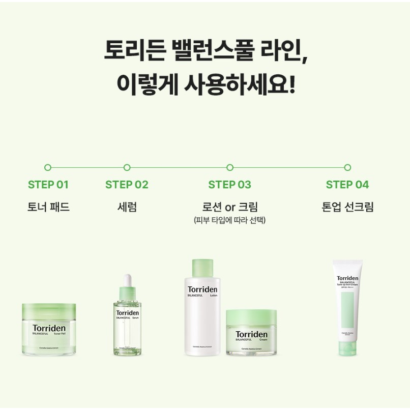 Kem Chống Nắng Làm Sạch Da Cân Bằng TORRIDEN (SERUM Kem Dưỡng Da, GEL Rửa Mặt