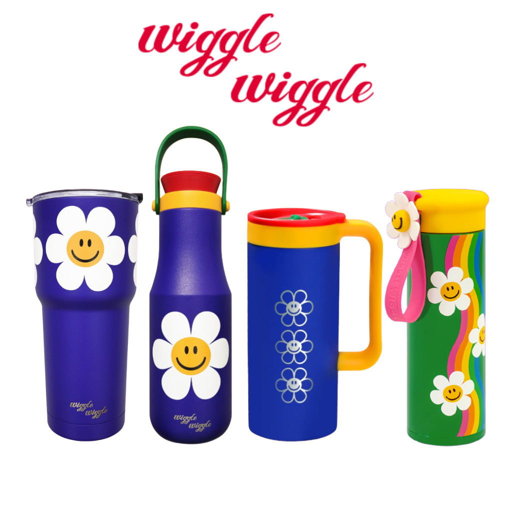 [Wiggle Wiggle x LocknLock] Bộ Sưu Tập Bình và Ly Giữ Nhiệt Wiggle Wiggle Hàn Quốc