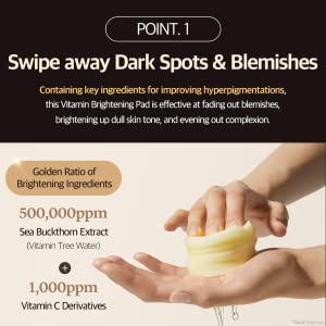 Toner pad sáng da, mờ thâm nám Deep Vita C Pad Medicube 150g 70 miếng