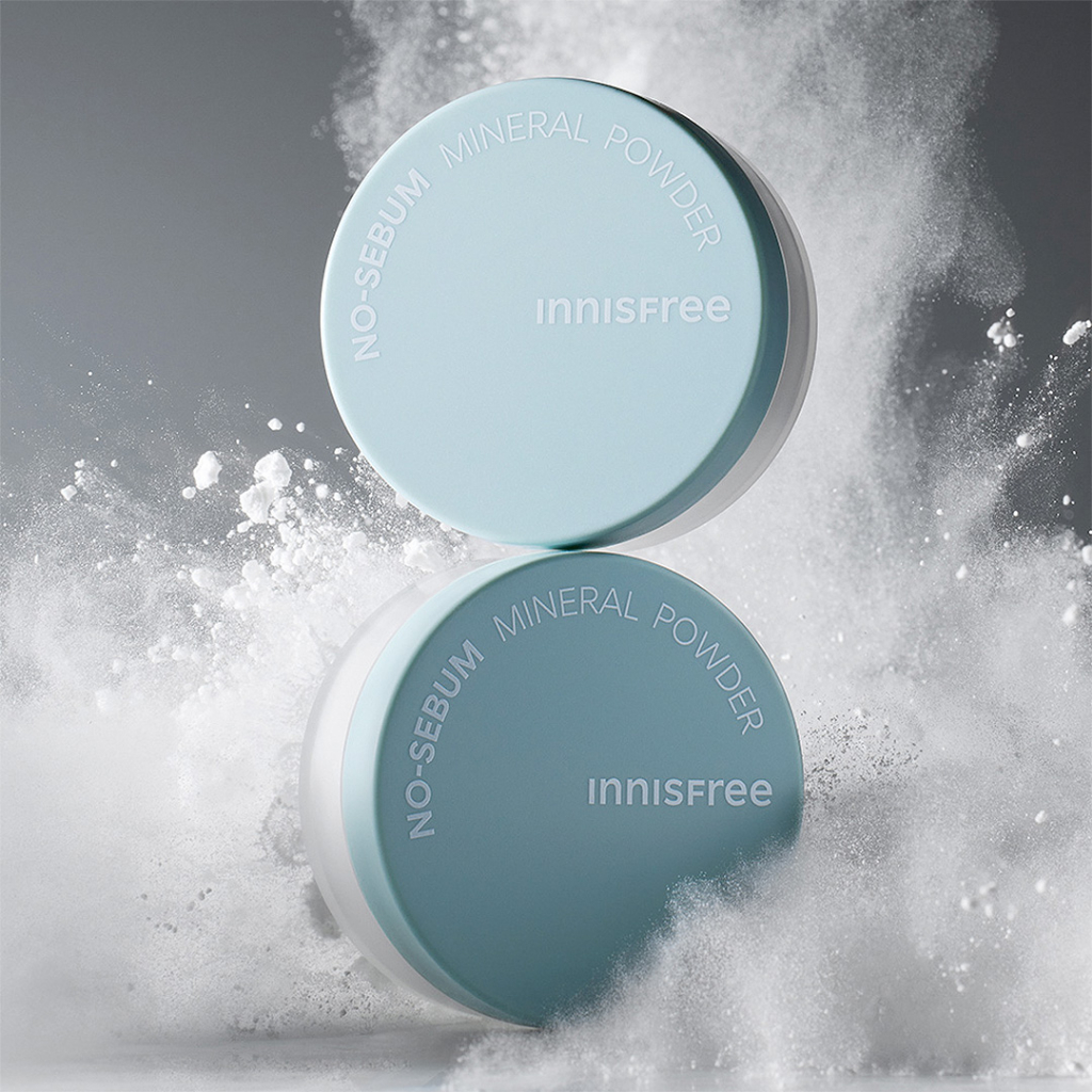 Phấn Khoáng INNISFREE No-Sebum Mineral Pact 8.5g / Powder 5g / Bột Khoáng AC 5g - Một Phấn Nén Thấm Hút Tốt Cho Da Mềm Và Da Mềm Mại
