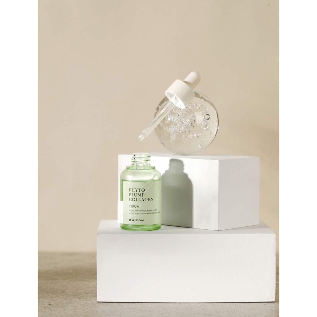 MIZON Phyto Plump Collagen Serum 30ml / Chiết Xuất Thực Vật Giúp Da Căng Mọng