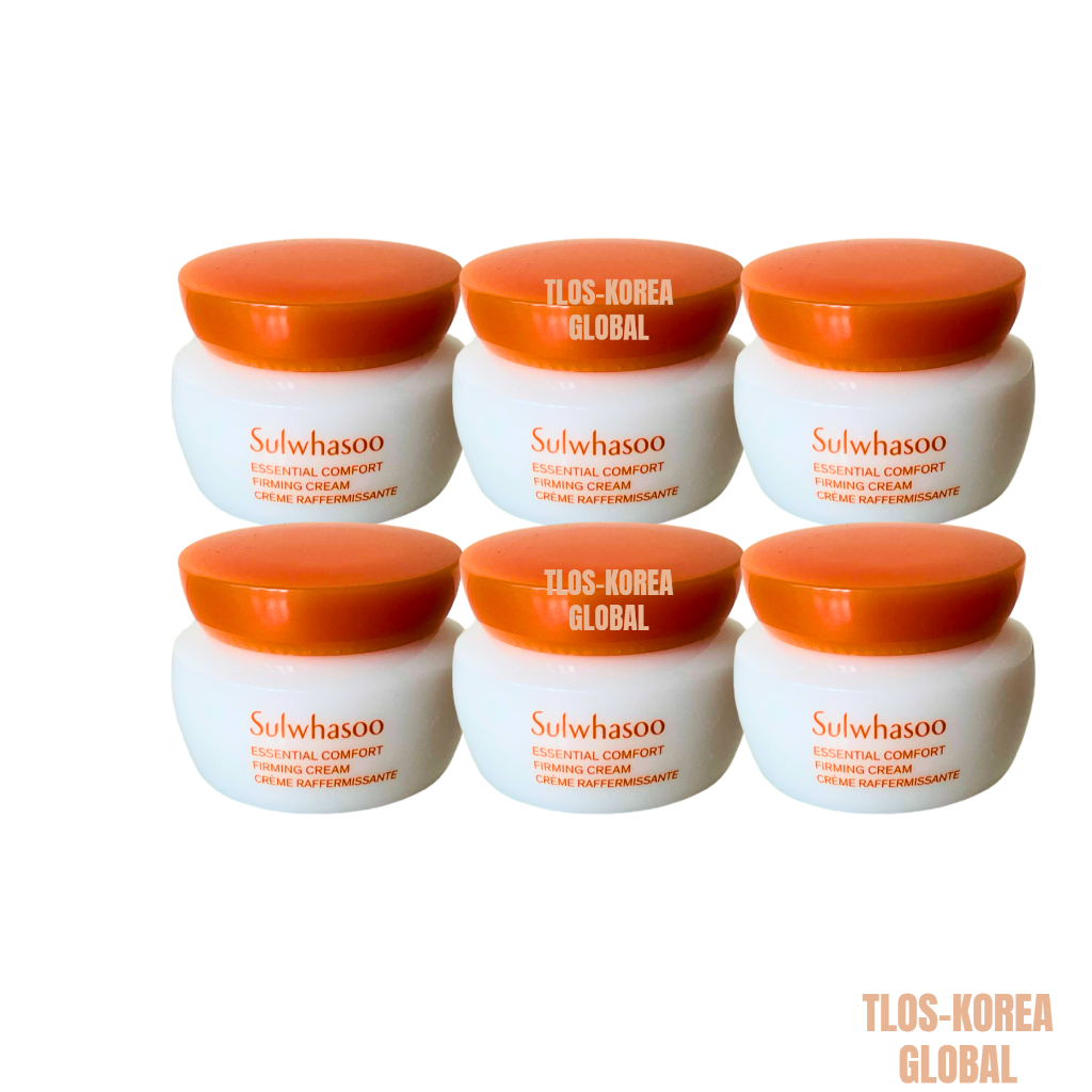 6PCS Kem dưỡng giúp thư giãn/ nâng cơ/làm săn chắc da Sulwhasoo Essential Comfort Firming Cream 5ml(Gửi từ KOREA)