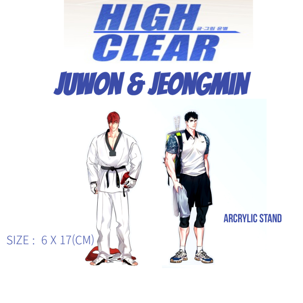 (hugh Clear) chân đế acrylic juwon hoặc jeongmin