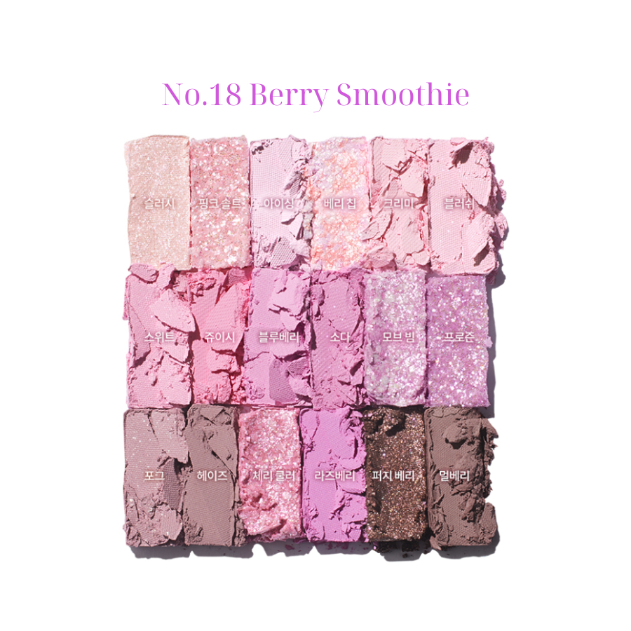 Bảng phấn mắt Dasique Eyeshadow Palette 18 ô màu