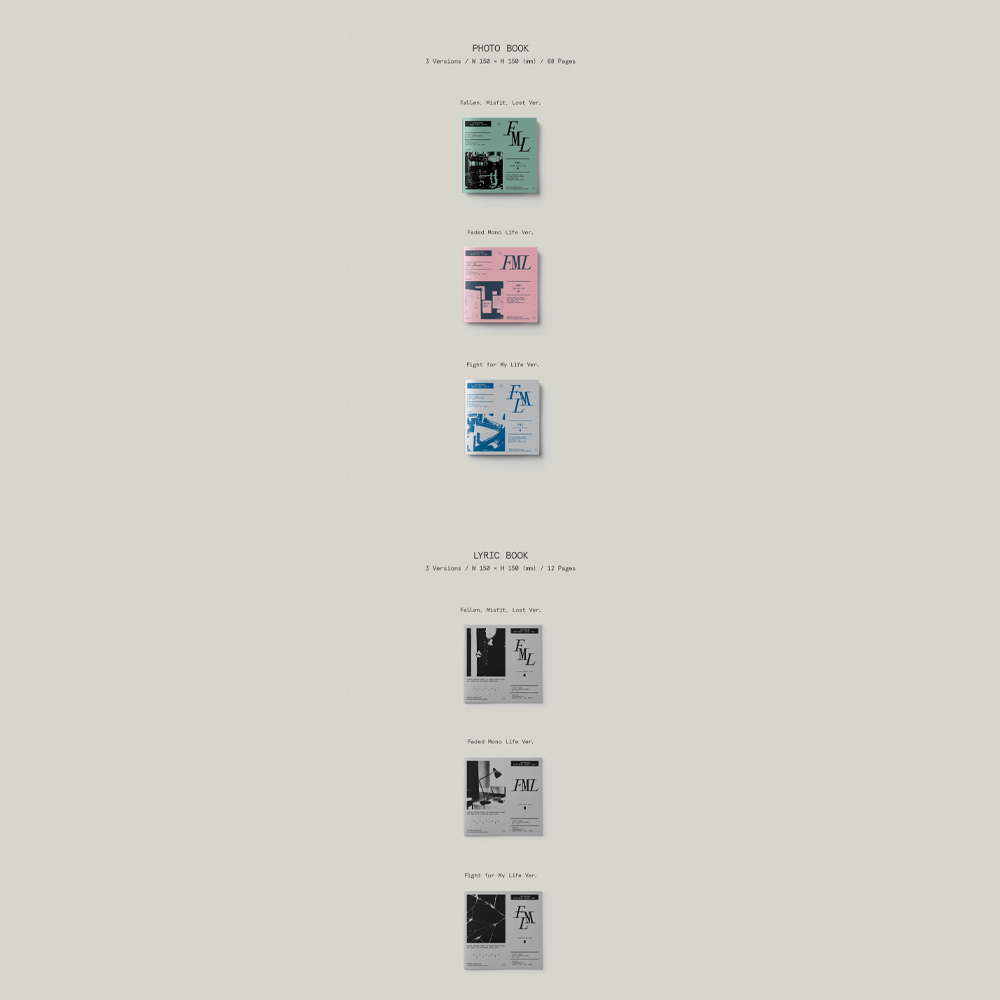 Album HYBE LABELS Seventeen 10 mini FML phiên bản sách ảnh