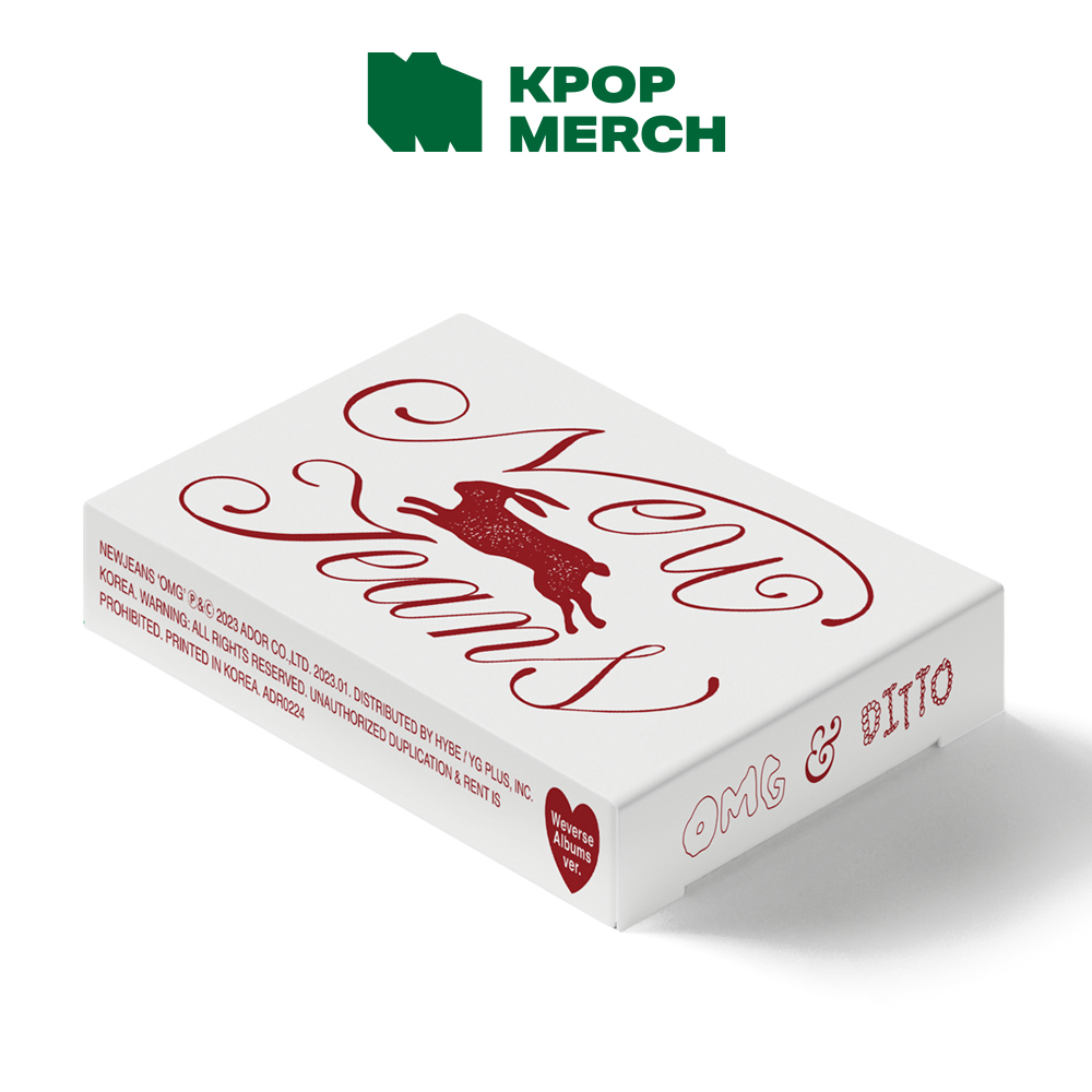 Album NewJeans "Omg" phiên bản album Weverse