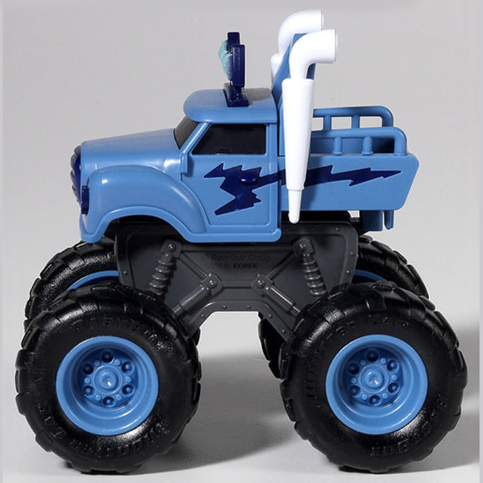 Babybus - Bộ Đồ Chơi Xe Tải Quái Vật Lăn Gấu Trúc / Xe Buýt Minicar Có Bánh Xe Di Chuyển Miễn Phí Cho Bé