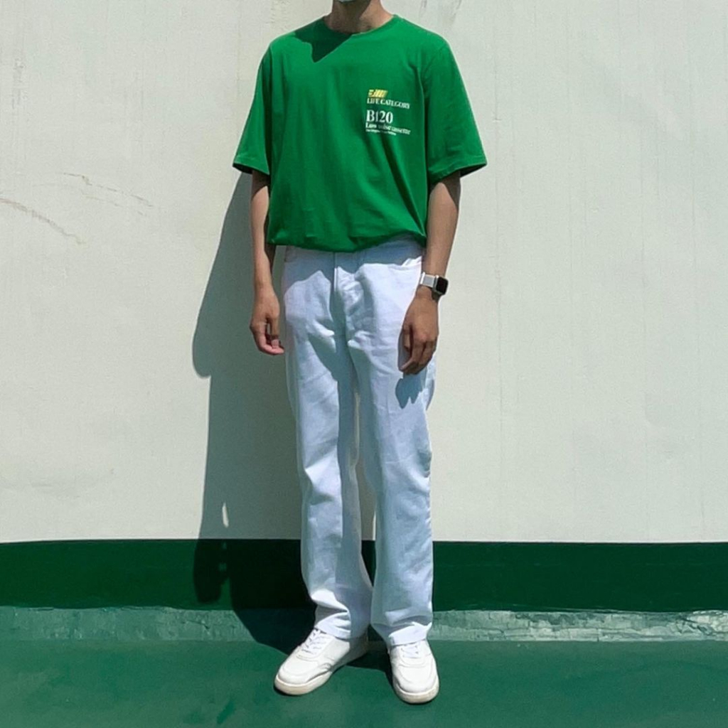 Áo Thun Blur Logo Slash Back Chính Hãng