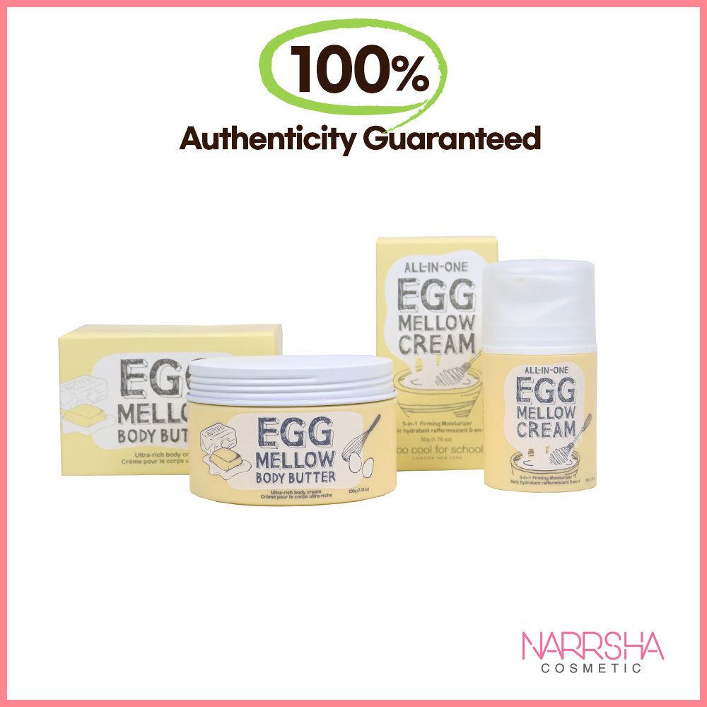 Egg Mellow Cream 50g & Body Butter Cream - 200g
