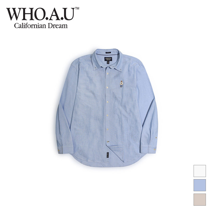 Áo Sơ Mi Steve Oxford Shirts Unisex Style | WHYWD3811U