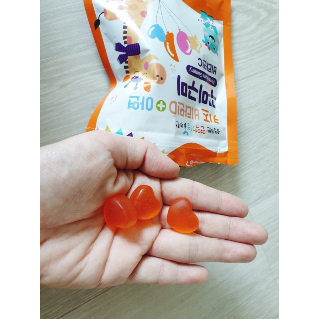 Kẹo dẻo Babyrak Premium Gummy bổ sung Vitamin A, D và kẽm cho bé