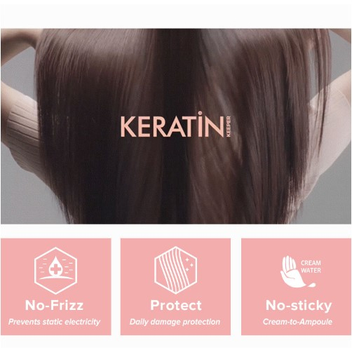 Ihee queens gold keratin keeper 100ml từ hàn quốc / 24k nano gold & injection of keratin / keratin supplement hair essence
