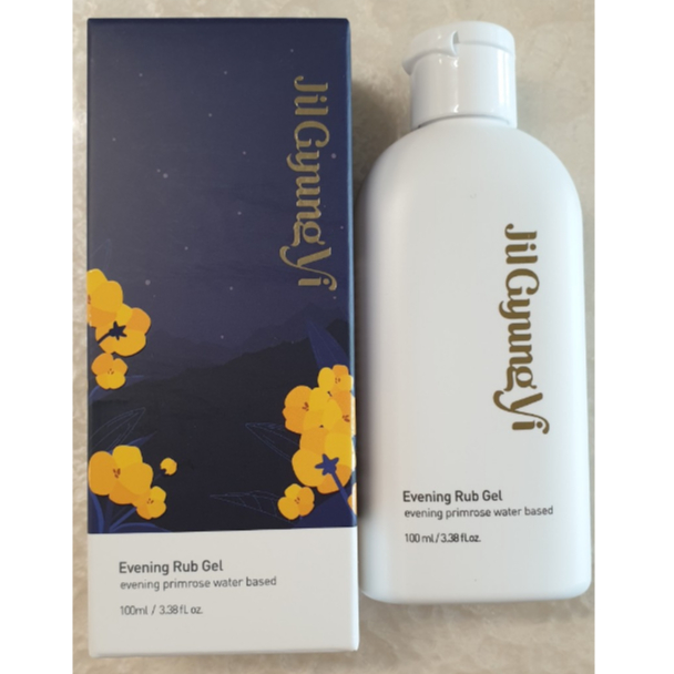 Gel massagecơ thể,  tạo ẩm, trẻ hóa vùng kín Jilgyungyi Evening Rub Gel 100ml