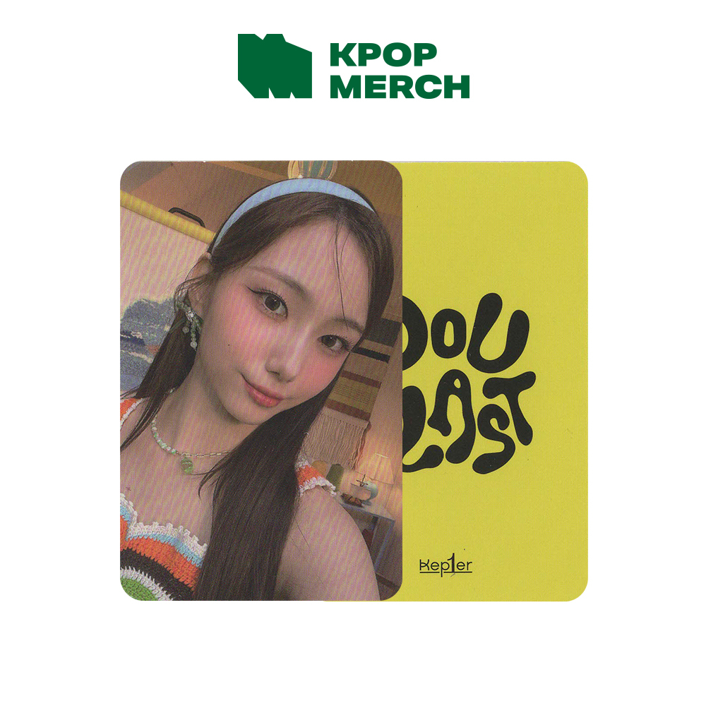 Kep1er Only Pob 2nd mini album Doublast synnara pob Photo card Random