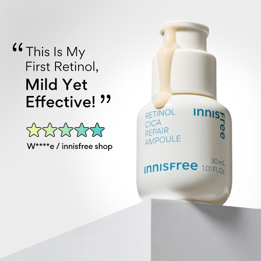 Tinh chất dưỡng phục hồi da innisfree Retinol Cica Repair Ampoule   30ml / 50ml