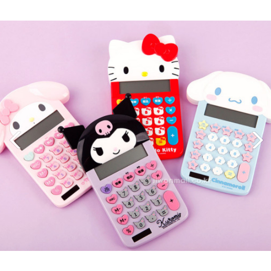 SANRIO Máy Tính Để Bàn Tiêu Chuẩn Nhật Bản Chính Hãng Hình Hello Kitty Cinnamoroll Kuromi