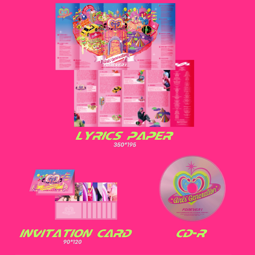 Album thứ 7 Girls Generation (SNSD) Forever 1 (phiên bản cao cấp)