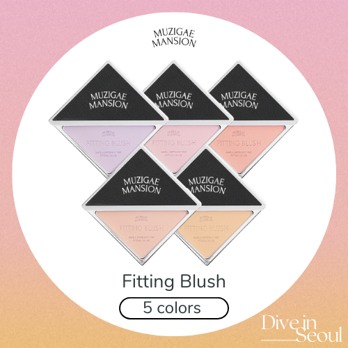 Má hồng vừa vặn – 5 màu