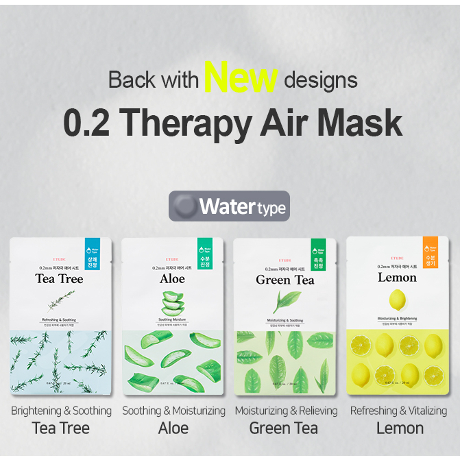 Set 5 Mặt Nạ Etude House 0.2 20ml Cao Cấp Chuyên Dụng