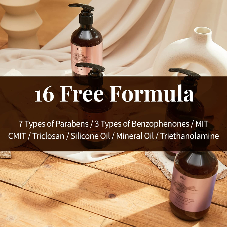 Sữa tắm tẩy da chết hương nước hoa Plu Premium Spa Scrub Body Wash 500ml