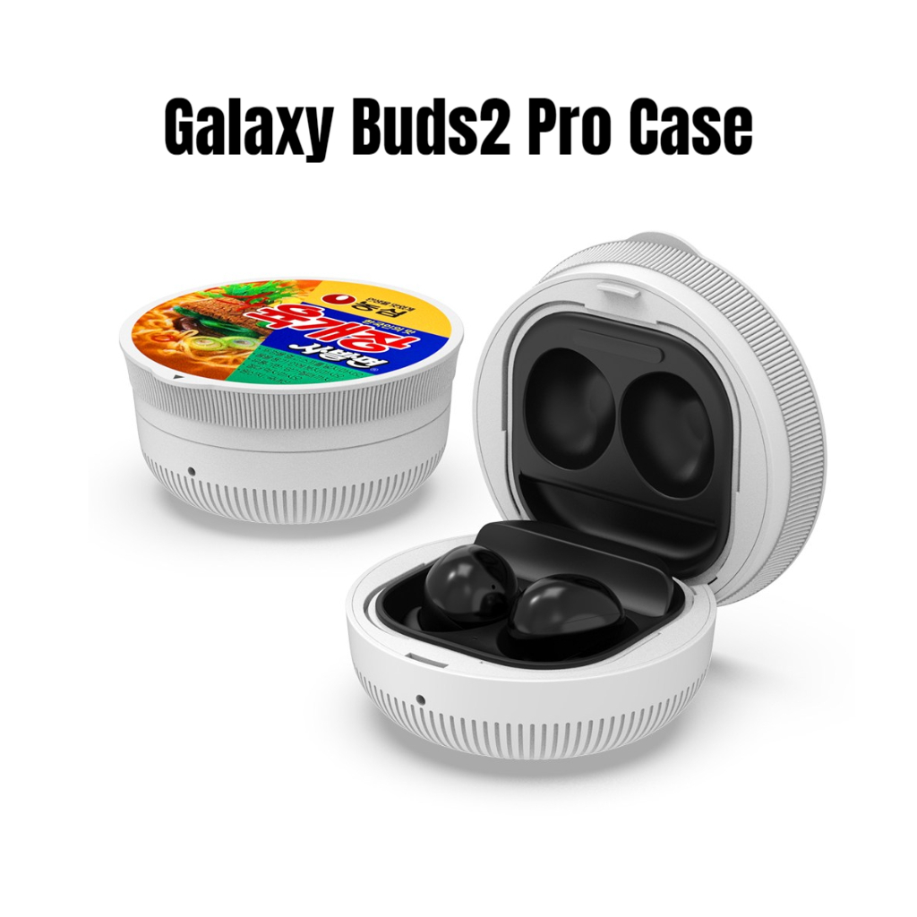 Vỏ Bọc Tai Nghe Samsung Galaxy Buds2 Pro Hình Tô Mì Ngộ Nghĩnh