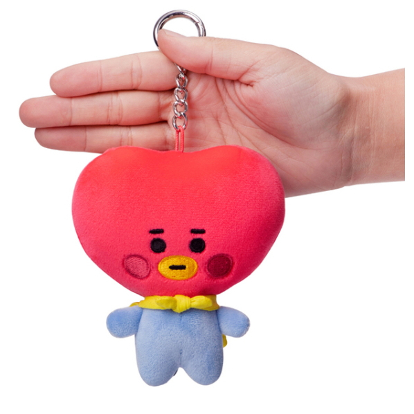 Móc Khóa Hình Búp Bê BT21 Kích Thước 11cm