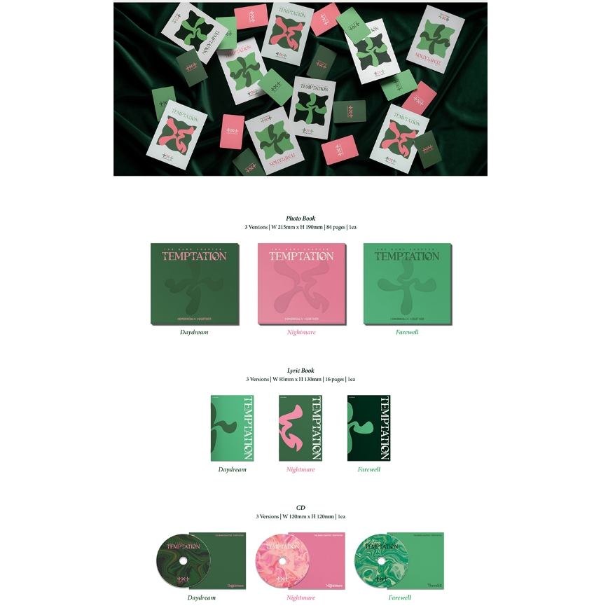 TXT  - THE NAME CHAPTER : TEMPTATION Album