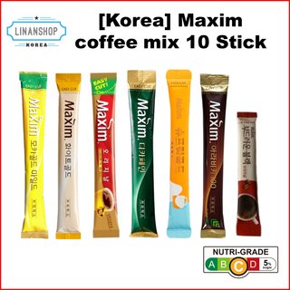 10 Gói cà phê hòa tan MAXIM nhiều loại tùy chọn