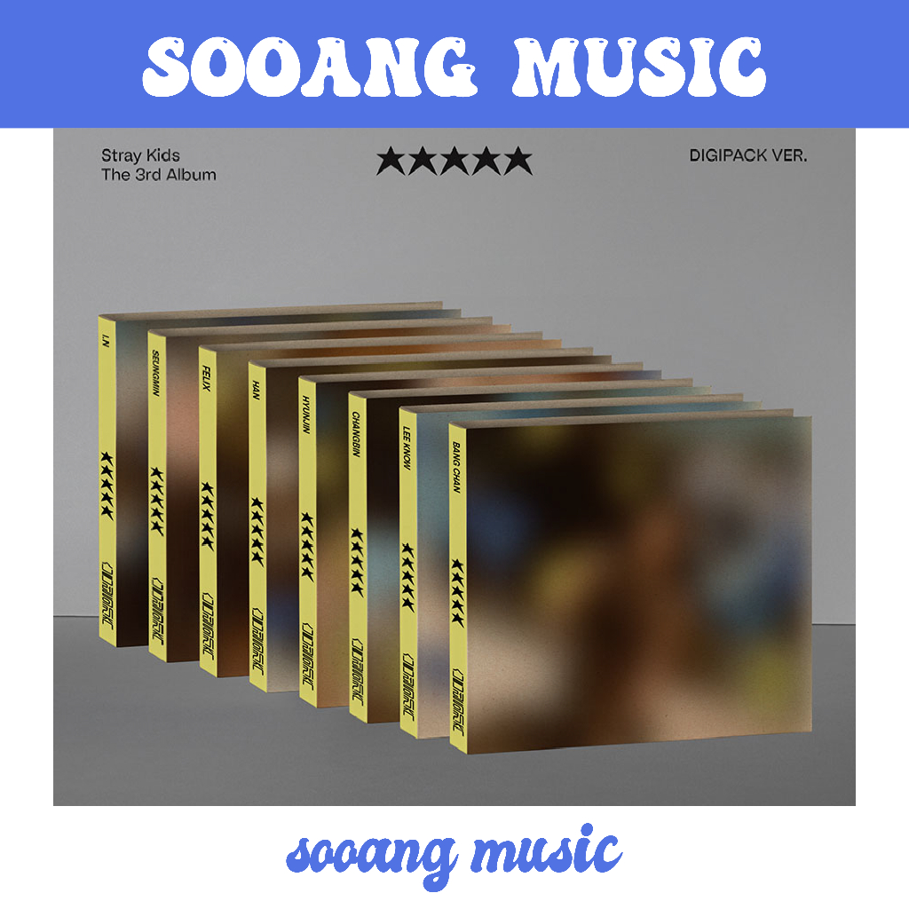 Album thứ 3 Stray Kids [5STAR] Digipack Ver.